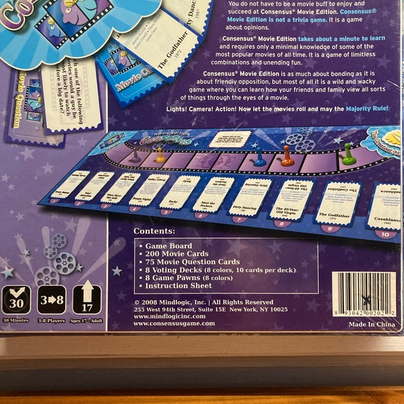 Consensus Board Game The exciting new game where majority rules Fun Sealed New. - Picture 4 of 4